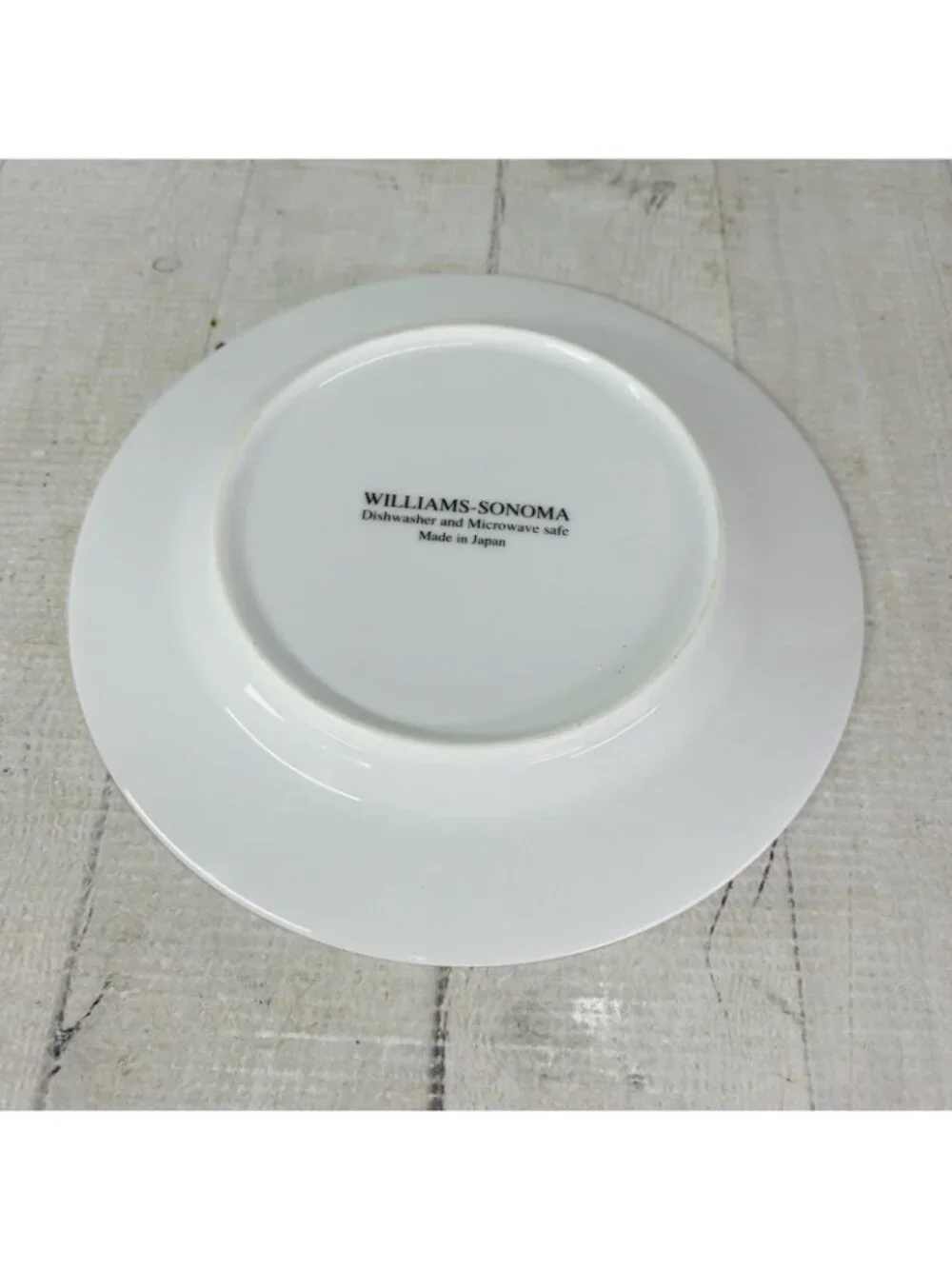 Vintage William Sonoma FRENCH CHEF Cooking Salad Dessert Plates Complete Set 6